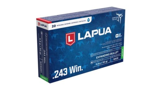 Lapua 243 Win 5,8g / 90grs NATURALIS