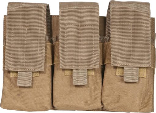 Magasintaske trippel AR/MR khaki molle