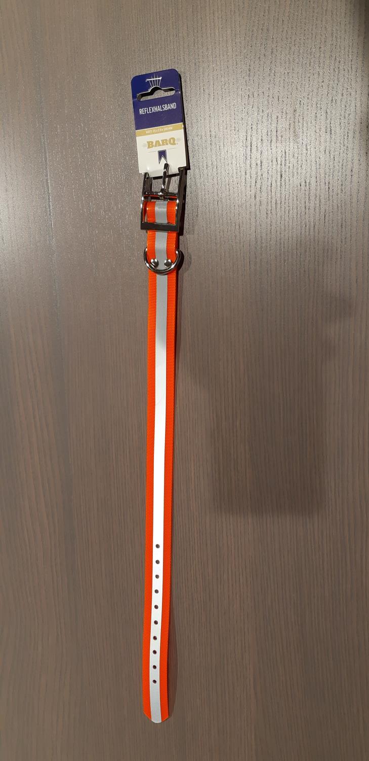 Barq reflexhalsband 25*2,5*700 mm orange