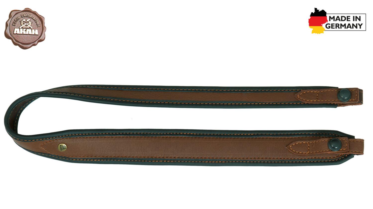 AKAH Rifle Sling Moose Leather with Quick Loxx