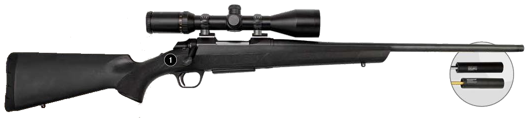 Browning A-Bolt 3 .308 Riflepakke Evo