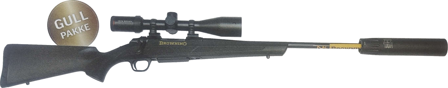 Browning A-Bolt 3 .308 Riflepakke GULL