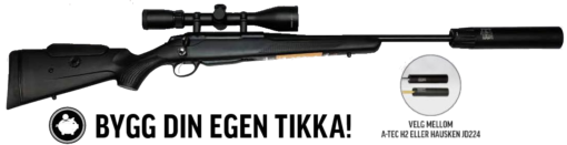 Tikka T3x Lite Riflepakke Bygg Din Egen