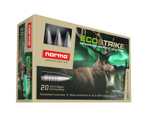 Norma Ecostrike 308Win 150gr/9,7g Blyfri kobberkule