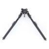 Tier One ELR Competition Bipod - QD Adaptor Pan / Tilt head with lockable Pan feature, 500g T6 Alumi