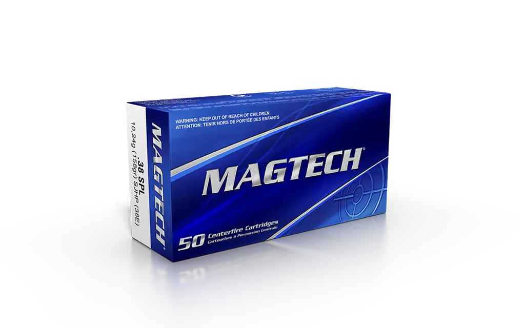 Magtech 38 SPL 158gr FMJ Flat