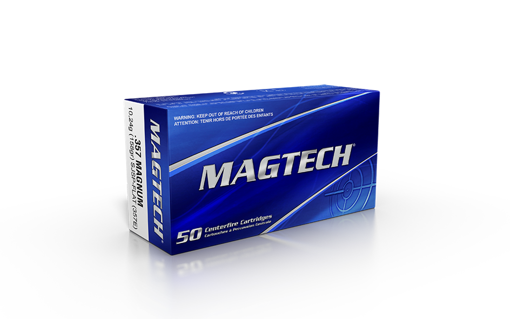 Magtech .357 MAG 158GR SJSP