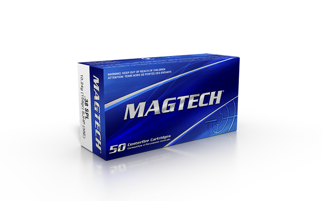 Magtech 38 SPL 158gr FMJ Flat