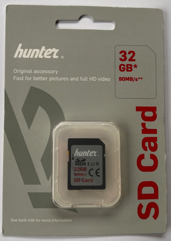 Minnekort SD Hunter 32GB