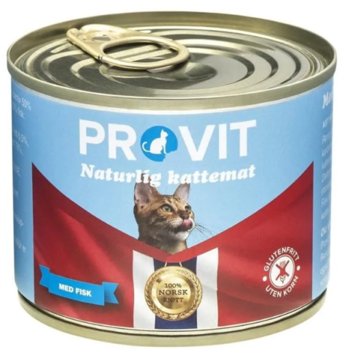 PROVIT Våtfor Katt M/Fisk 185g