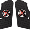 XTREME BLACK ALUM. GRIPS  Full Size Small Frame