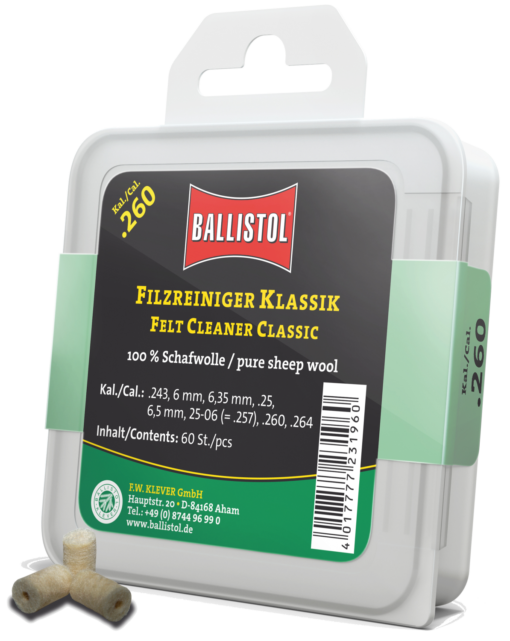 Ballistol Pussepropper, klassisk kal. .260 (1/12)