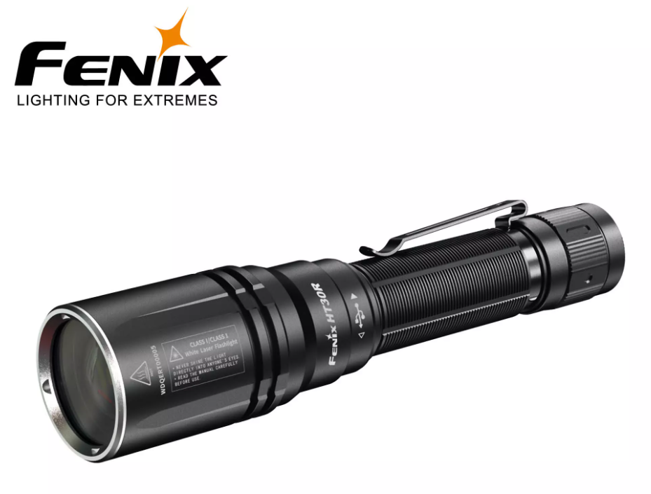 Fenix HT30R Håndlykt hvit laser 500lm 1500m