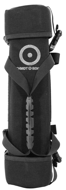 Schmidt & Bender Tactical Bag L, sort med logo