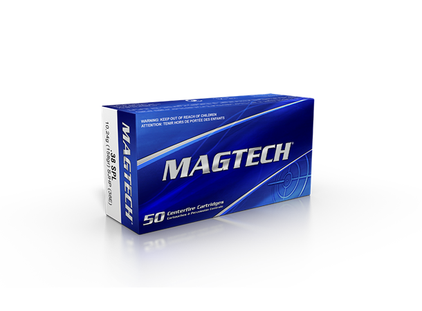 Magtech .38 SPL 158GR SJHP
