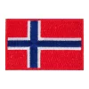 Ulfhednar Norsk Flagg tøymerke 6x4 cm