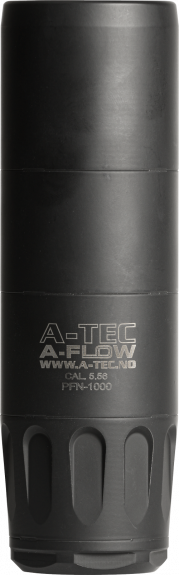 A-Tec A-Flow Silencer 1+2 ≤ 5.56 - QD-Lock BLK Inc Birdcage