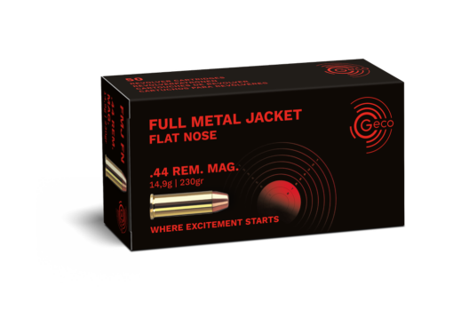 GECO .44 Rem. Mag. 230gr FMJ Flat Nose