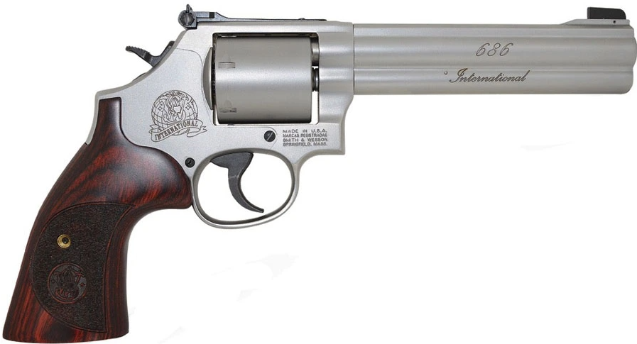 Smith & Wesson 686 International 6" SS 357 Mag