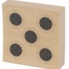 paper target for pellet trap, 5 spot, 100stk