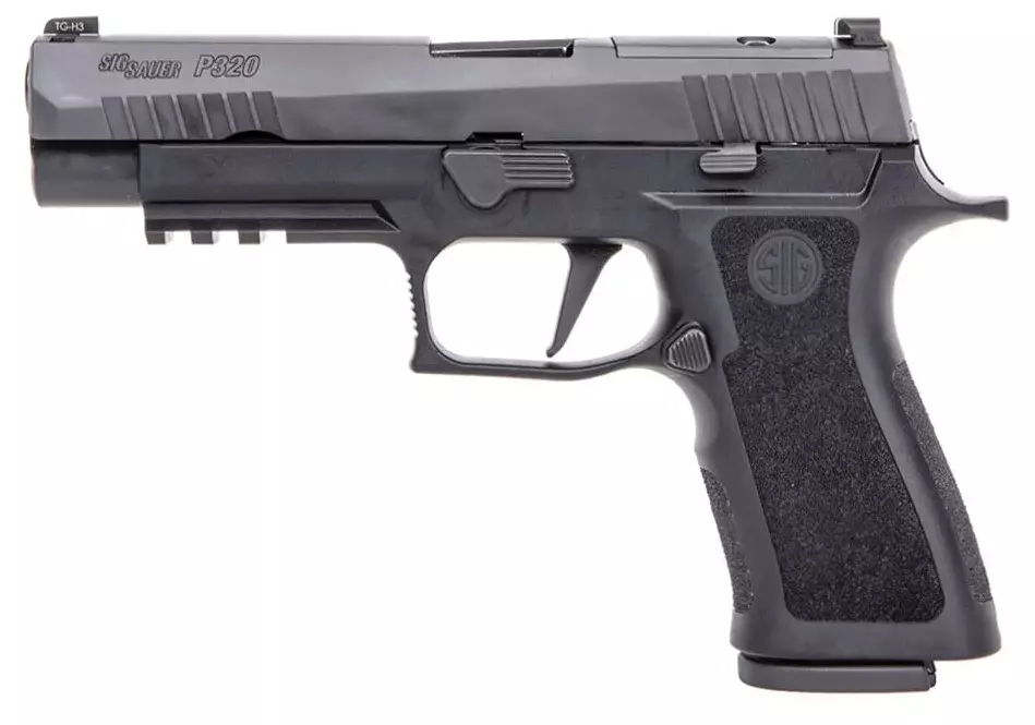 SIG P320 9MM 4.7IN X-SERIES BLK STRIKER X-RAY 3 MOD POLY X G