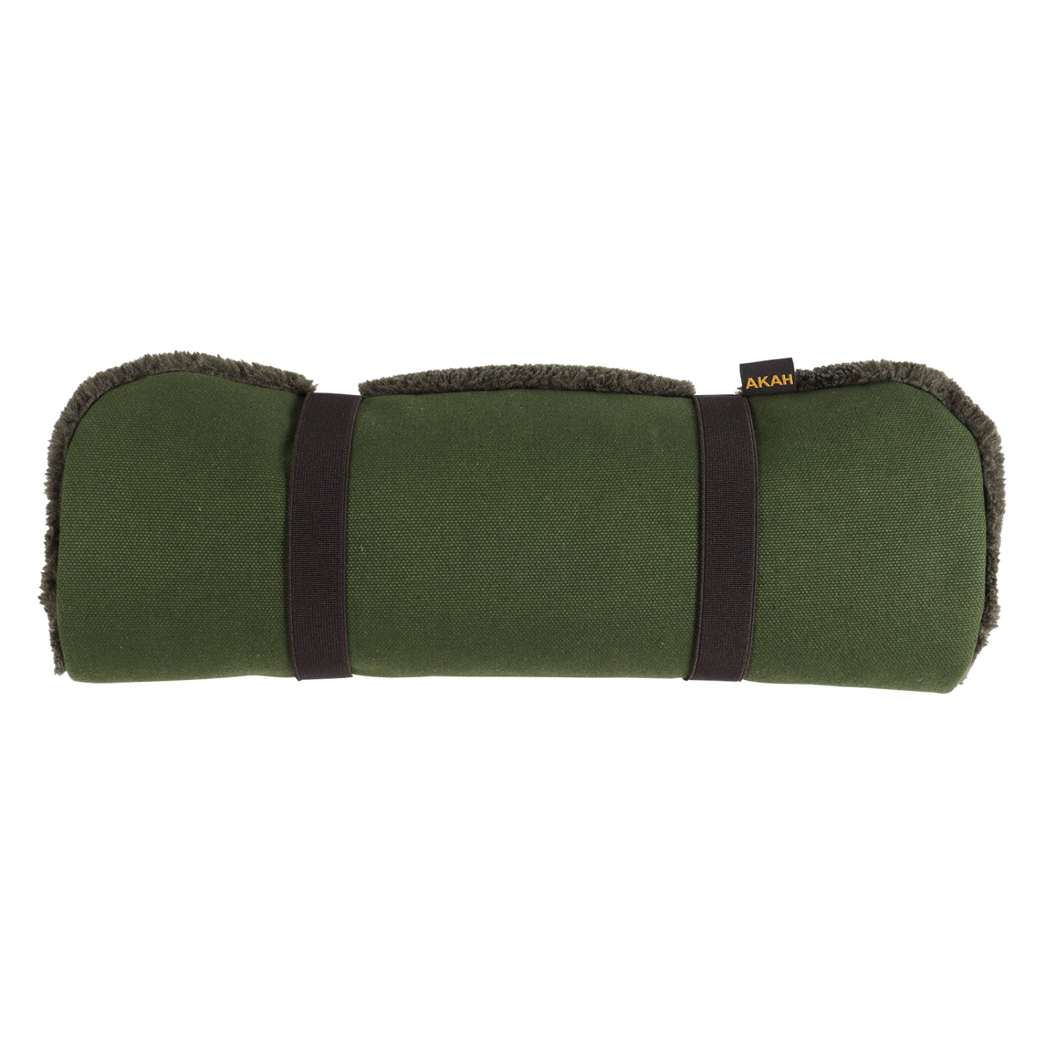 AKAH cushion fibre fleece/canvas