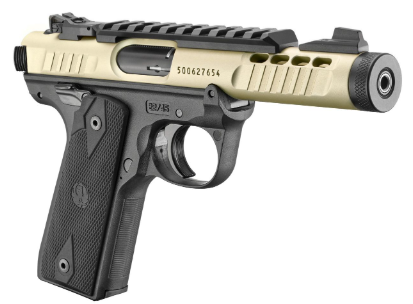Ruger MK IV 22/45 Lite Champagne cal. 22LR 4,4"/11cm 1/2"-28