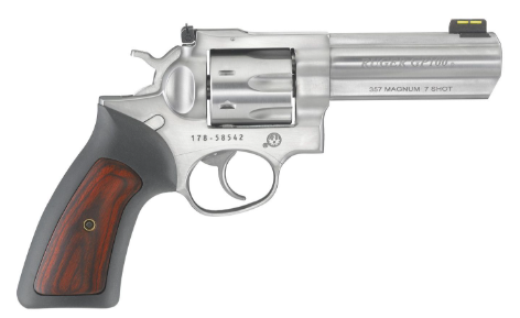 Ruger GP-100 rustfri 7-sk cal. 357Mag 4,2"/11cm