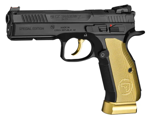 CZ Shadow 2 OR 9x19 Gold