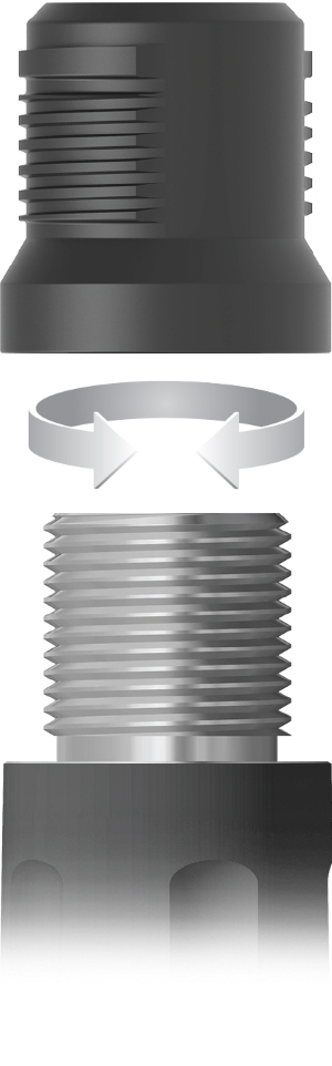Svemko Quick-mount Adapter 15x1