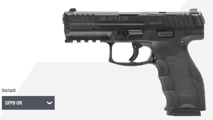 HK SFP9 OR Match 9 mm x 19