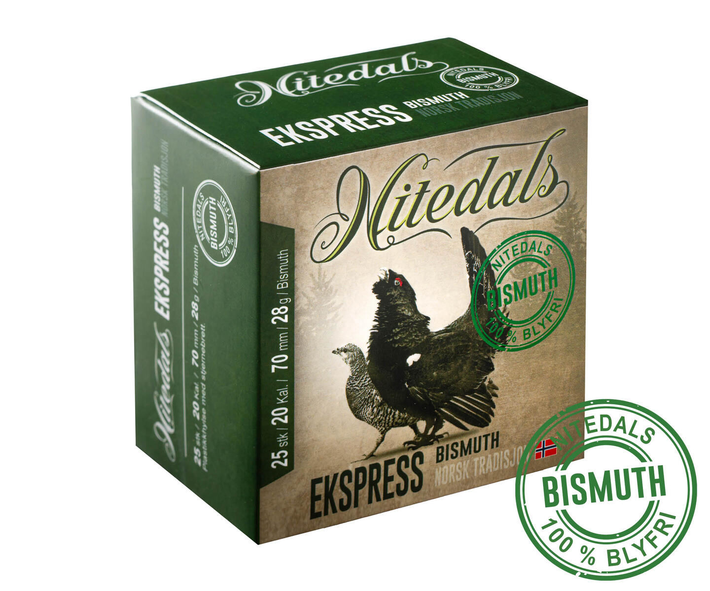 Nitedals Ekspress Bismuth 20/70 US6 28 g