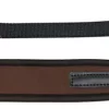 Akah Rifle Sling brown w/green rubber lining underneath, 25mm