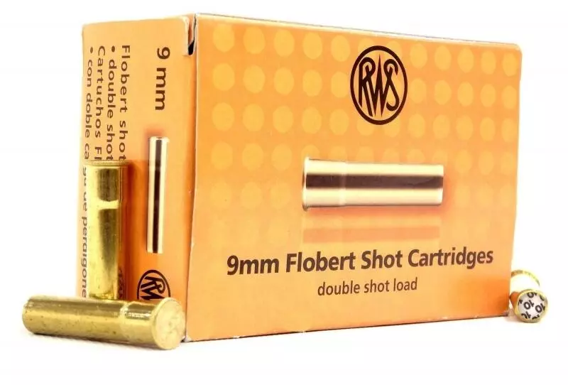 RWS Flobert 9mm Trostehagl #8  Flobert 9mm Doubleshot #8