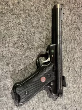 Ruger MK2 Target (Brukt) Gjenget for lyddemper | løpslengde 14cm