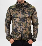 Haunter Thon Hoodie3D Fade Camo Brown