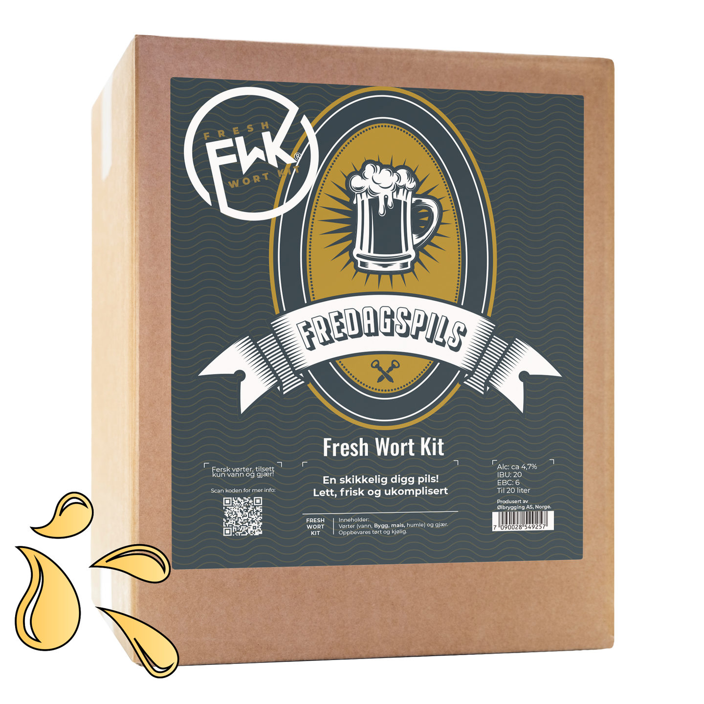 Fredagspils Fresh Wort Kit