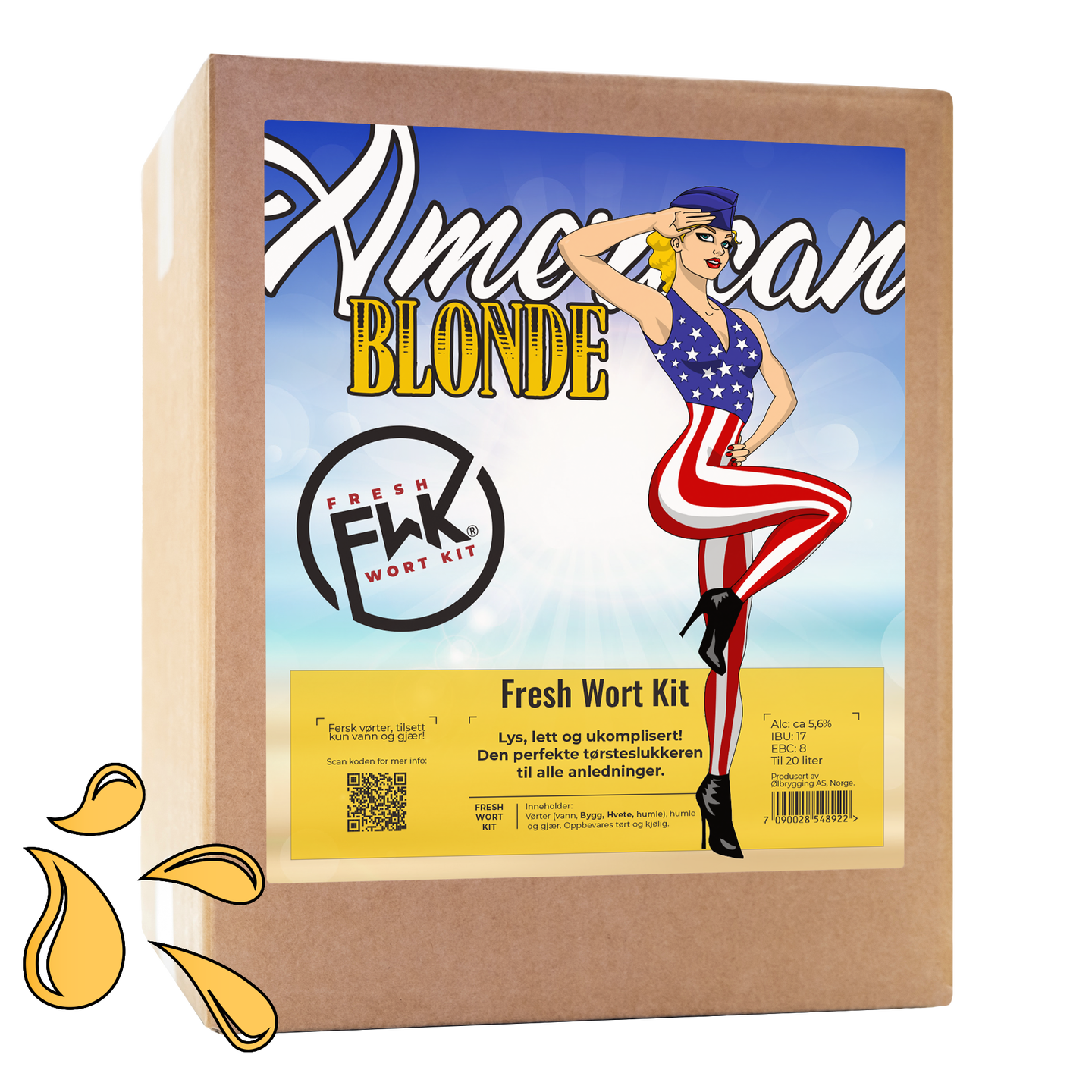 American Blonde Fresh Wort Kit