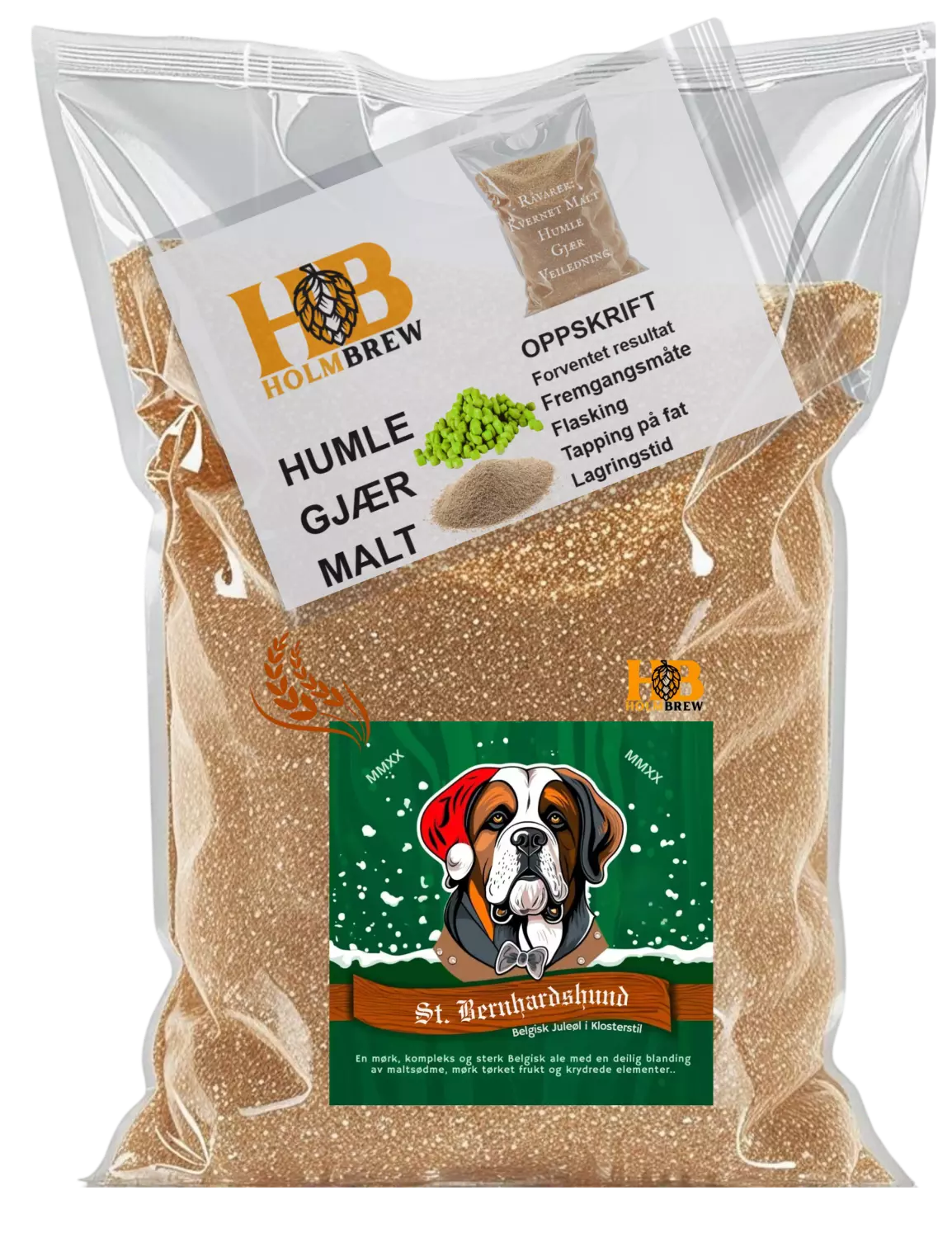 St. Bernhardshund MMXX sett 20L