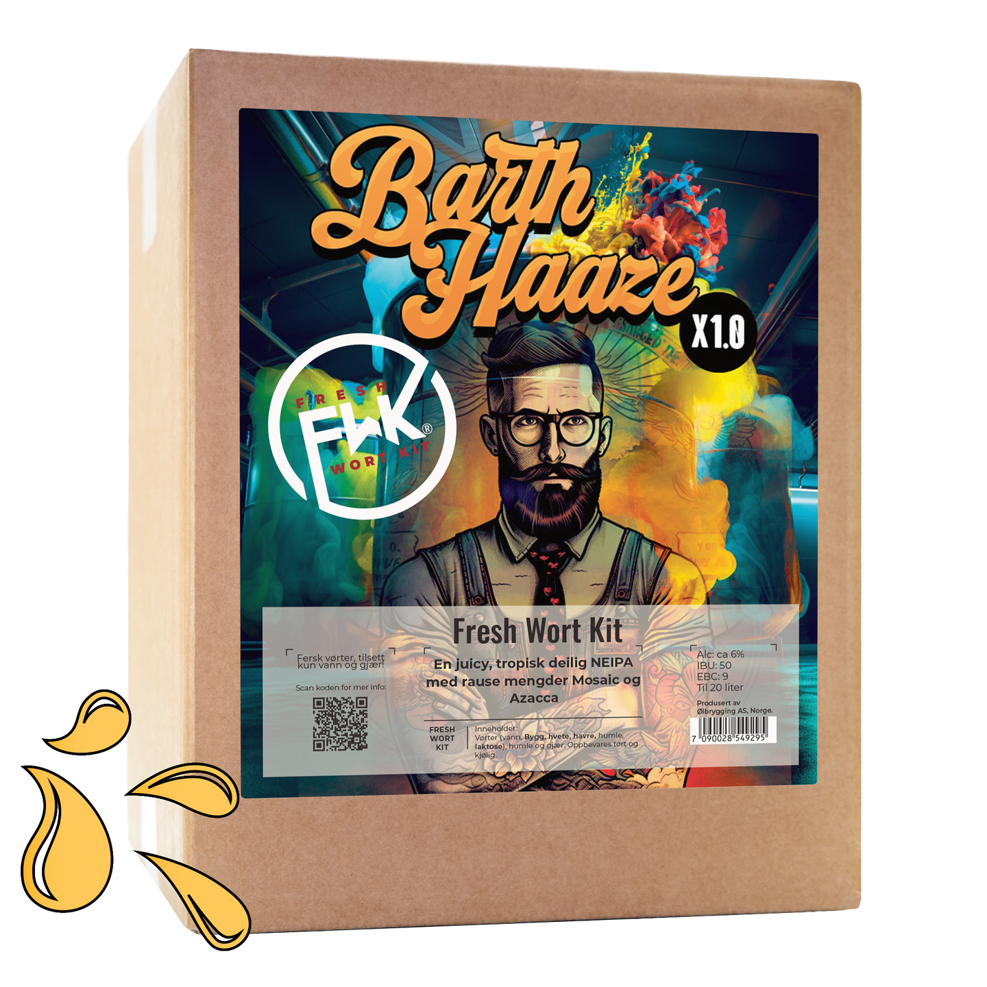 Barth Haaze X 1.0 Fresh Wort Kit