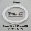 EVABarrier® 3mm x 6,35mm OD for øl & co2 1m
