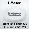 EVABarrier® slange 5mm ID x 8mm OD - 1m