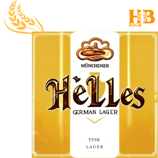 HB Munich Helles allgrain ølsett