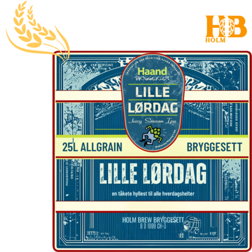 Lille Lørdag allgrain ølsett