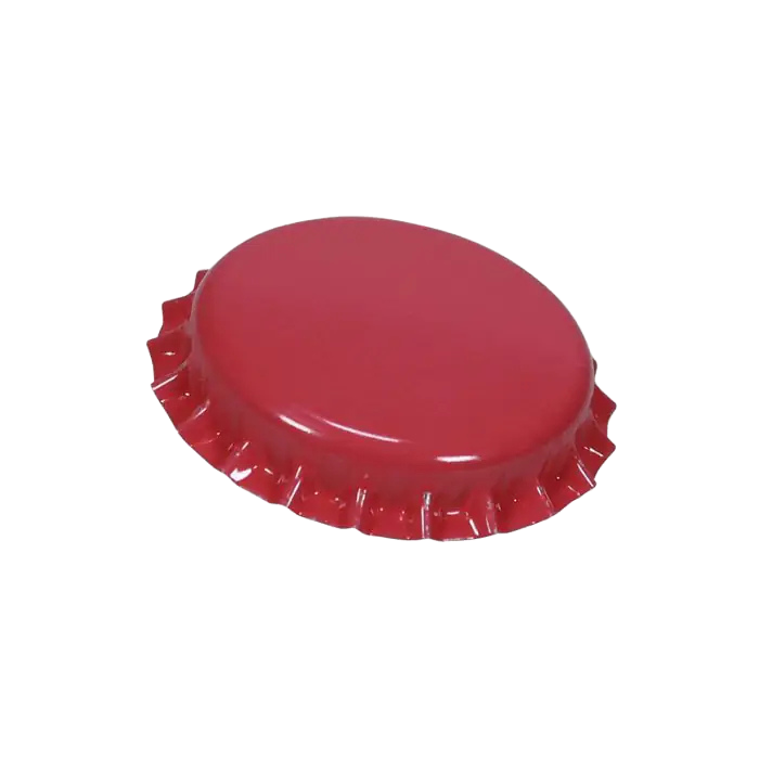 Flaskekapsler rosa 26mm ca 100stk