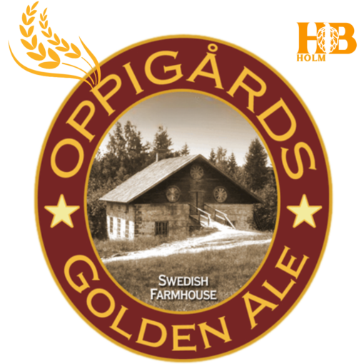 Oppigårds Golden Ale allgrain 20 liter