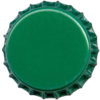 Flaskekapsler 29mm grønn 100 stk