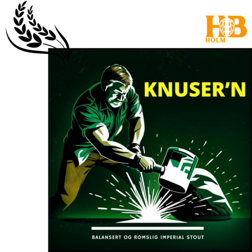 Knuser'n Imperial Stout allgrain ølsett