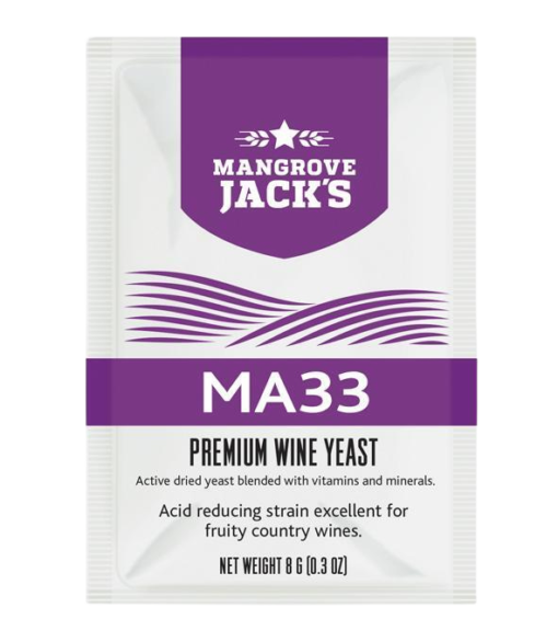 Premium Wine Yeast MA33 8g