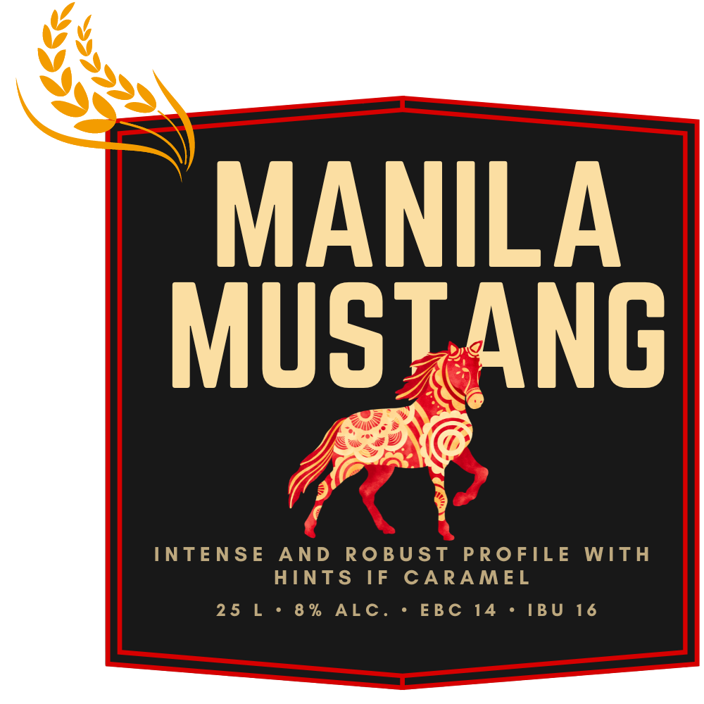 Manilla Mustang allgrain 25L